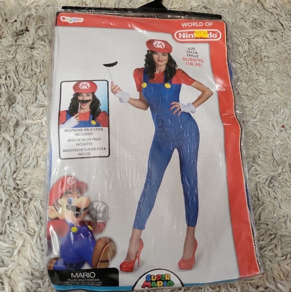 Nintendo Other - Womens Mario Costume
